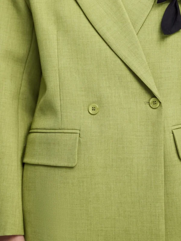 SELECTED RELAXED FIT DUBBELKNÄPPT KAVAJ Green Best