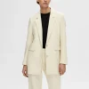 SELECTED RELAXED FIT KAVAJ Beige Fashion