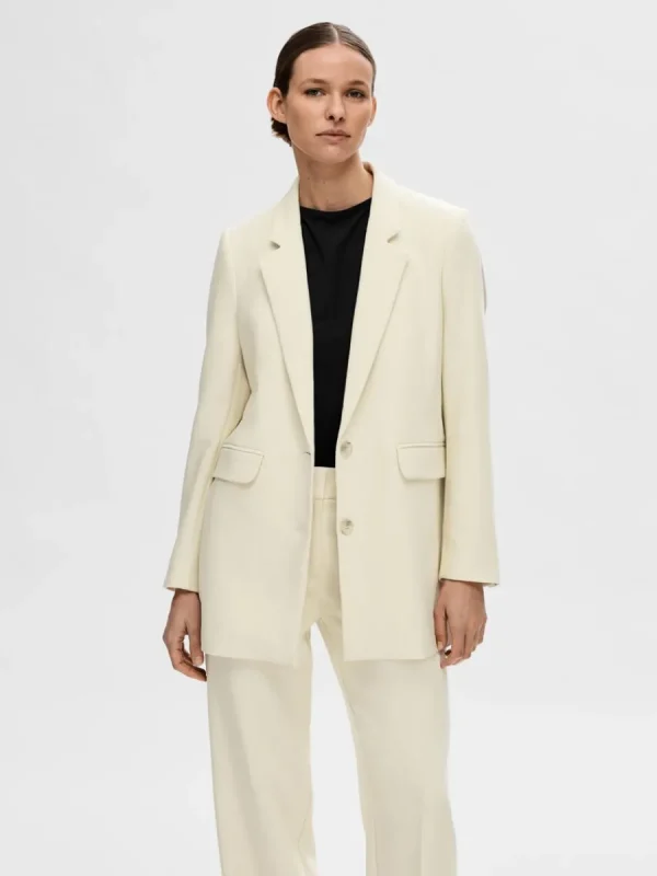 SELECTED RELAXED FIT KAVAJ Beige Fashion