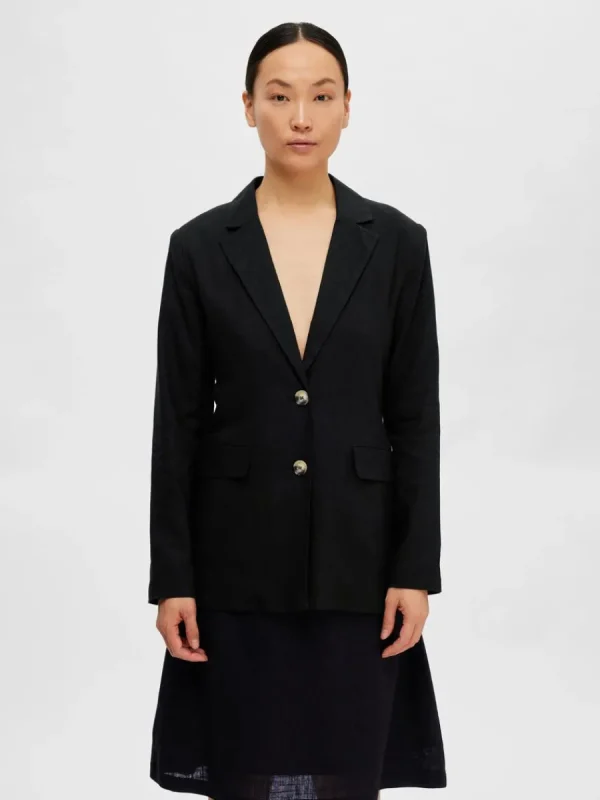 SELECTED RELAXED FIT KAVAJ Black Hot