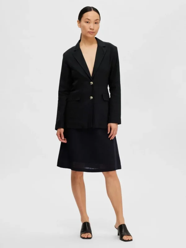 SELECTED RELAXED FIT KAVAJ Black Hot