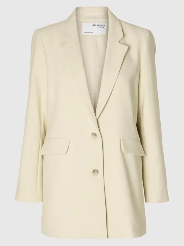 SELECTED RELAXED FIT KAVAJ Beige Fashion