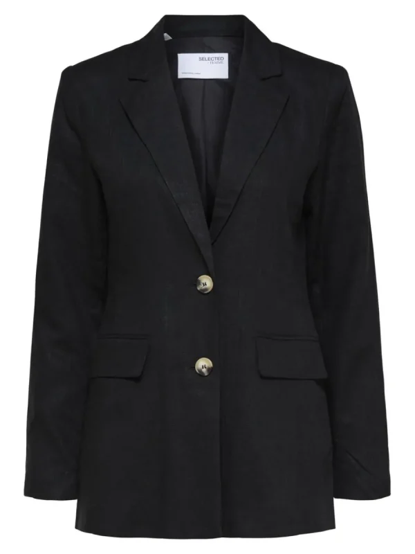 SELECTED RELAXED FIT KAVAJ Black Hot
