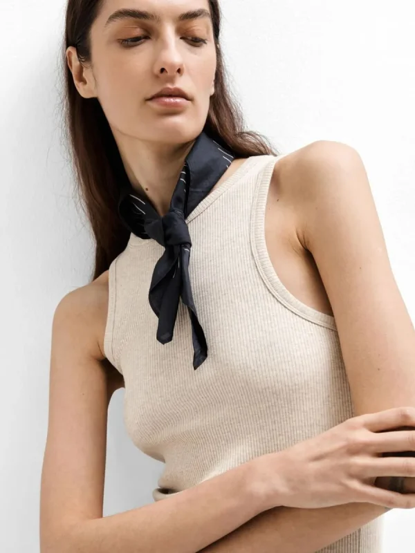 SELECTED RIBBAD LINNE Beige Store