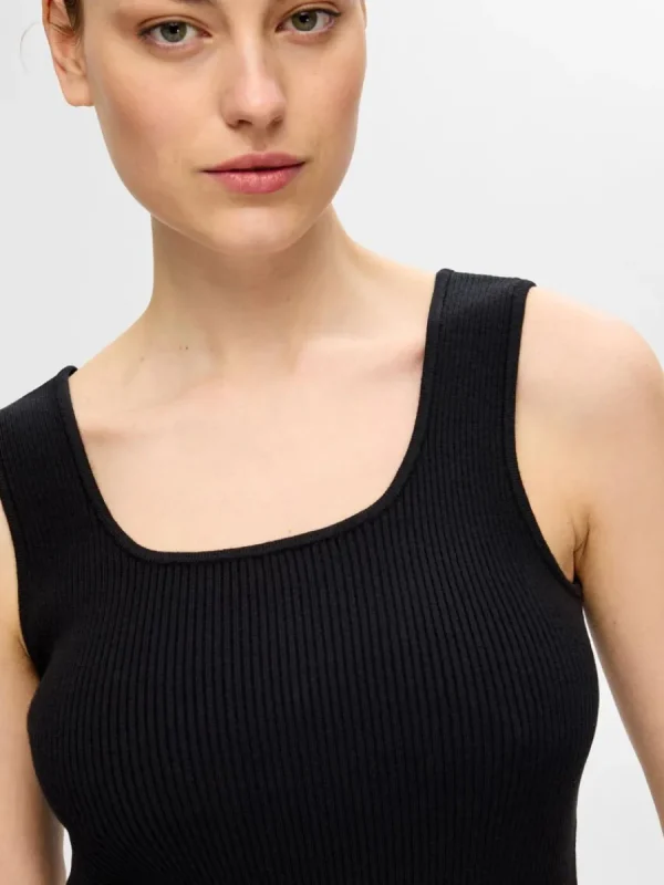 SELECTED RIBBAD LINNE Black Shop
