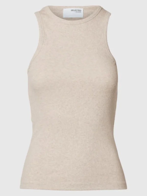 SELECTED RIBBAD LINNE Beige Store