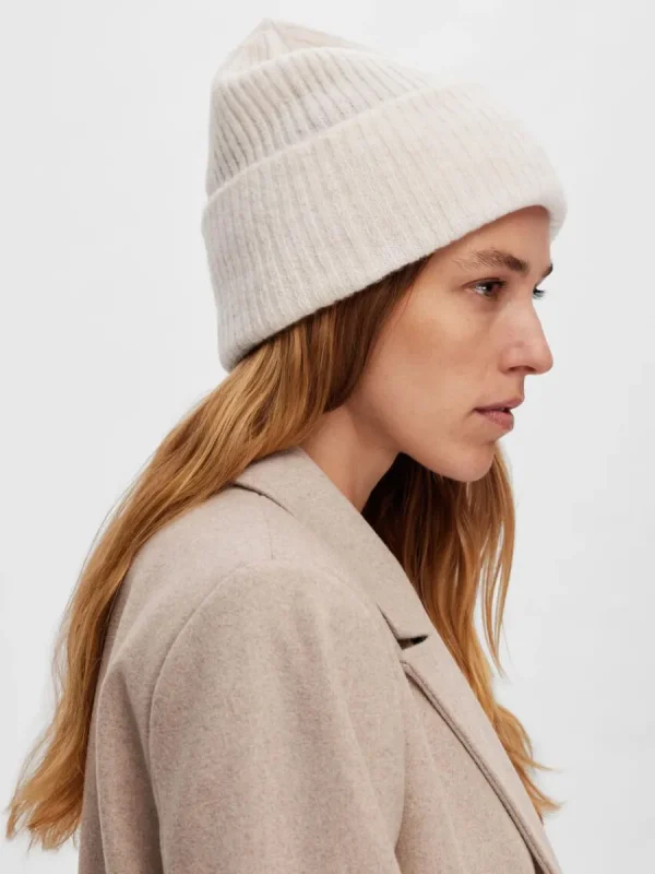 SELECTED RIBBAD MÖSSA Beige Clearance