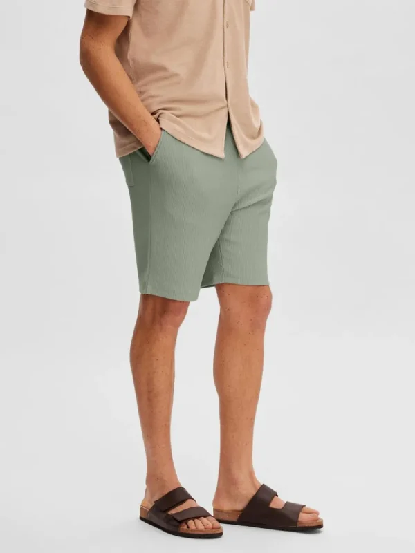 SELECTED RIBBAD SHORTS Green Online