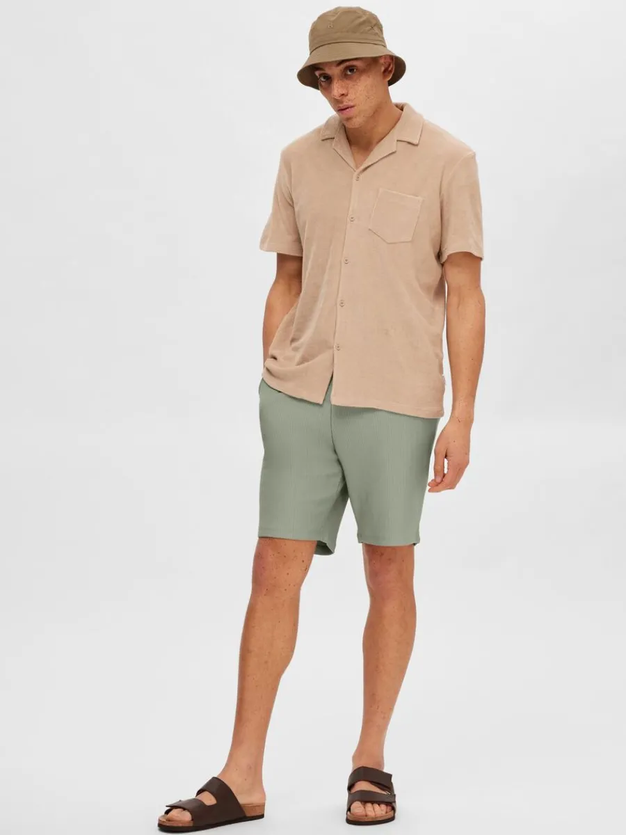 ribbad_shorts_3-1.webp SELECTED RIBBAD SHORTS Green Online