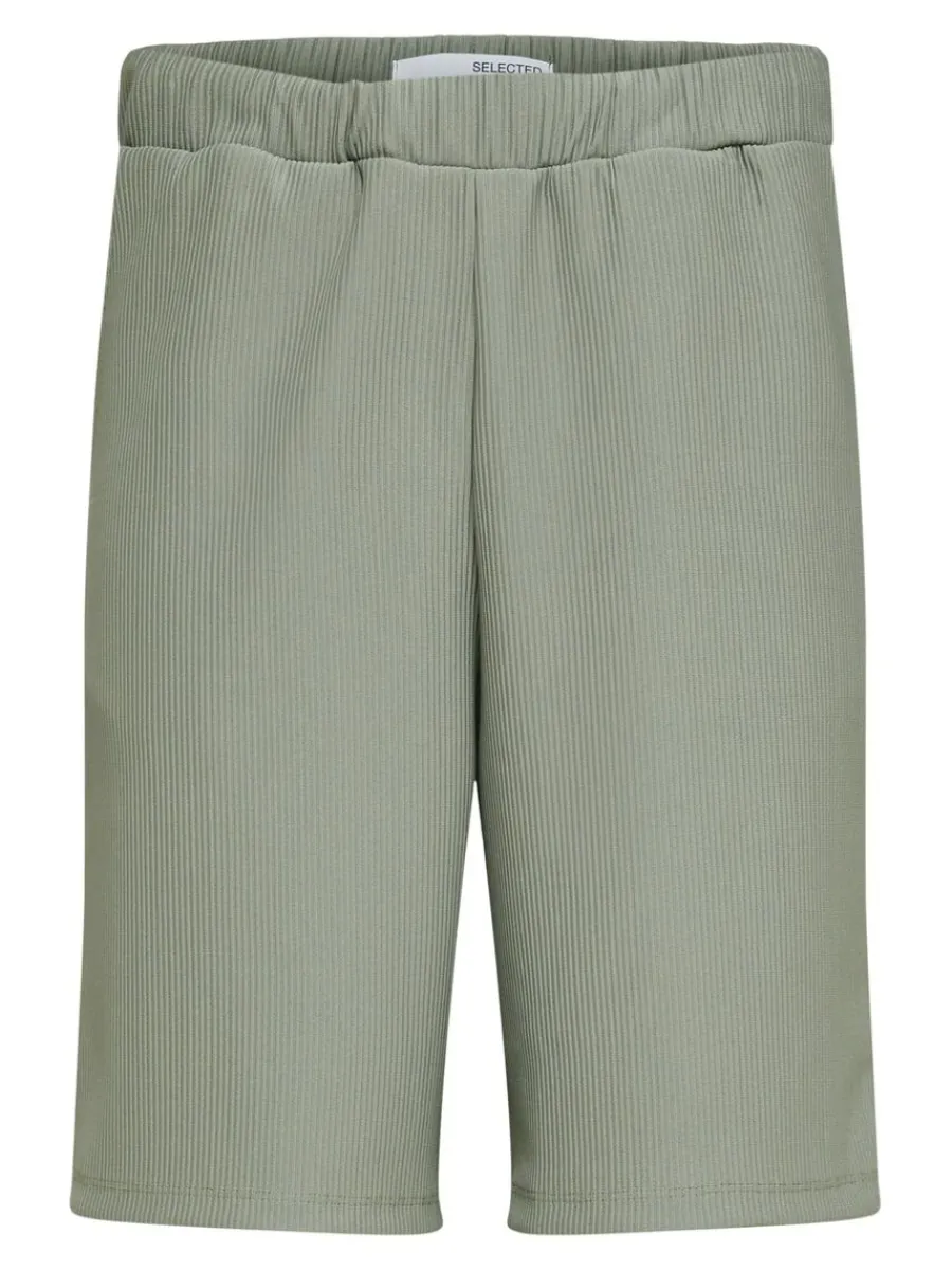 ribbad_shorts_4-1.webp SELECTED RIBBAD SHORTS Green Online