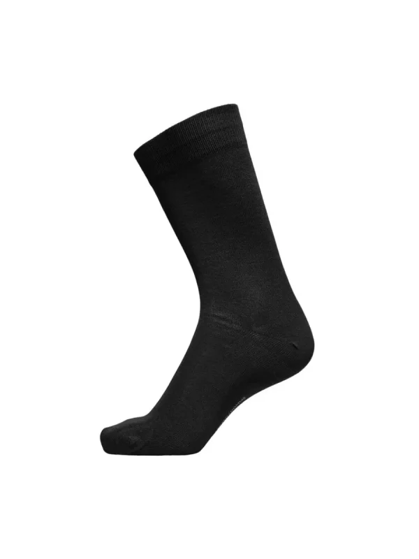 SELECTED RIBBAD STRUMPOR Black Shop