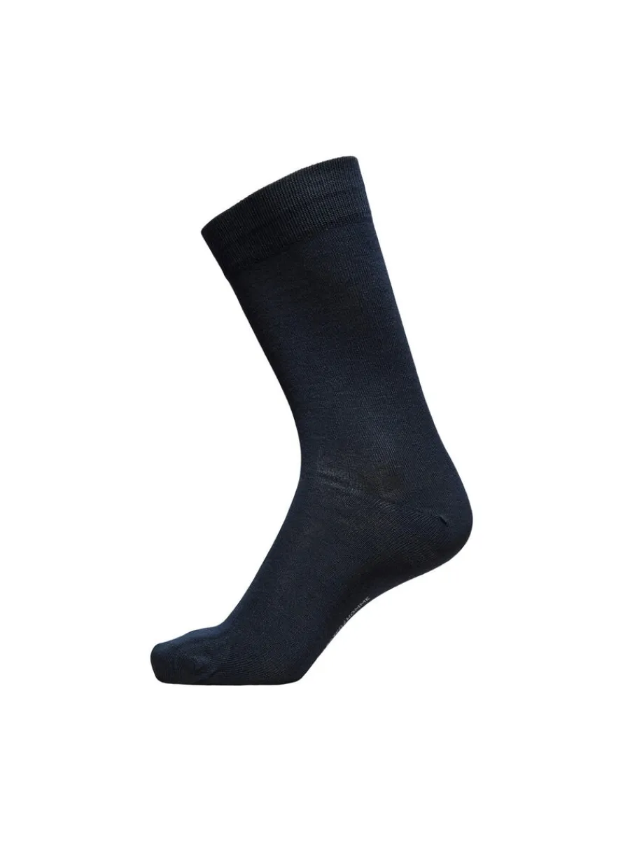 ribbad_strumpor_0-8.webp SELECTED RIBBAD STRUMPOR Blue Fashion