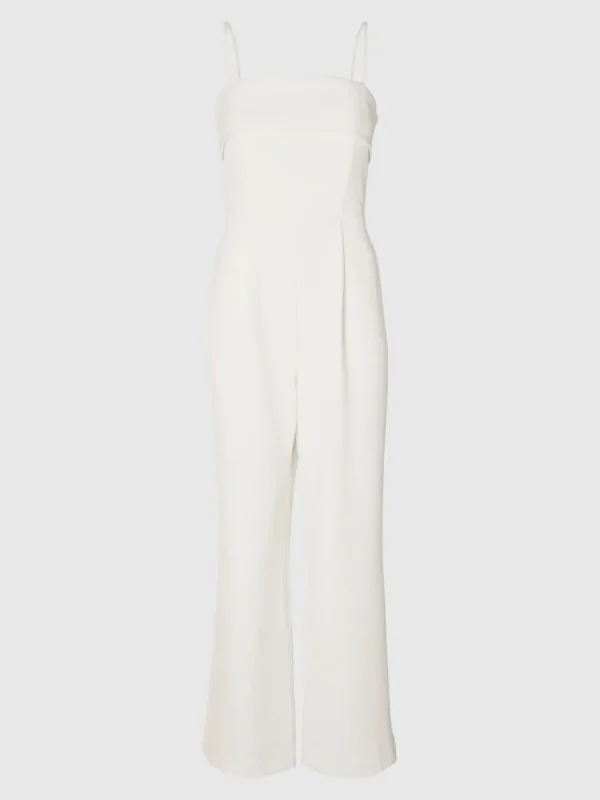 SELECTED ÄRMLÖS JUMPSUIT White Online