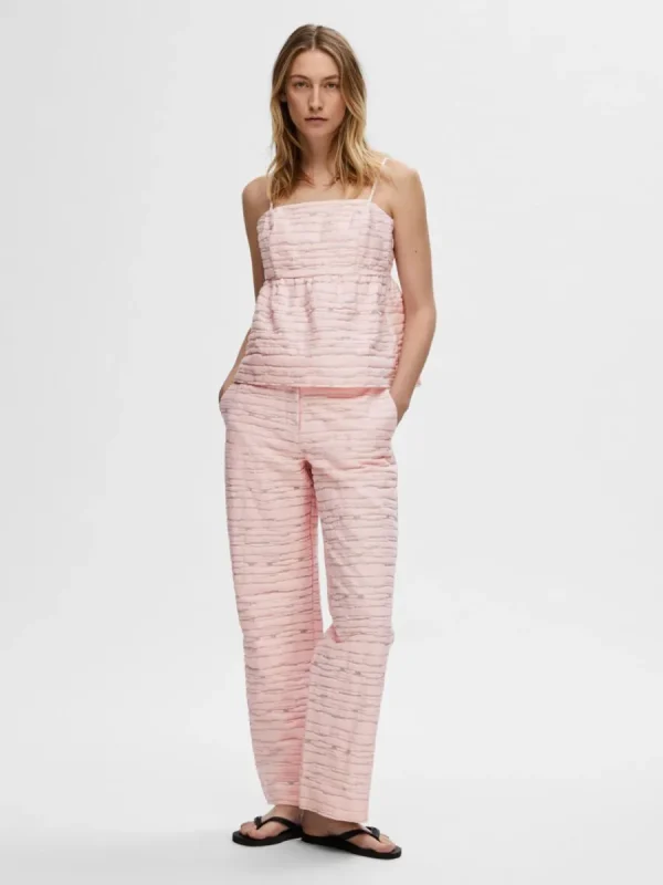SELECTED ÄRMLÖS TOPP Pink Best Sale