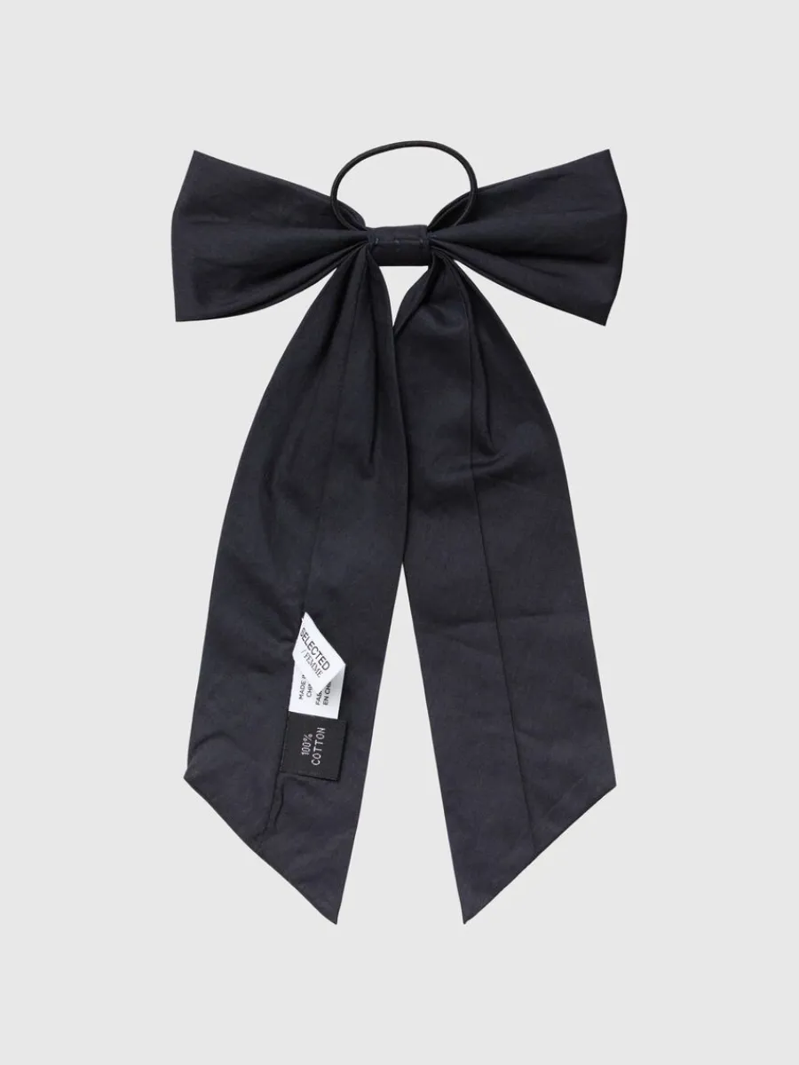 rosett_hrsnodd_1.webp SELECTED ROSETT HÅRSNODD Black Outlet
