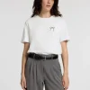 SELECTED ROSETTRYCK T-SHIRT White Shop