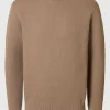 SELECTED RUNDRINGAD TRÖJA Brown Cheap