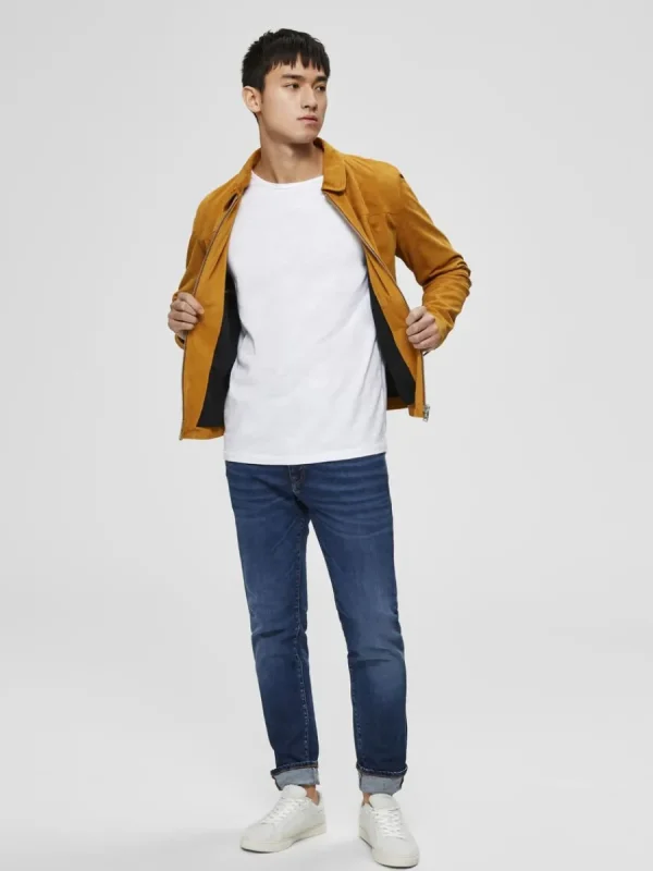 SELECTED RUNDRINGAD T-SHIRT White Best Sale