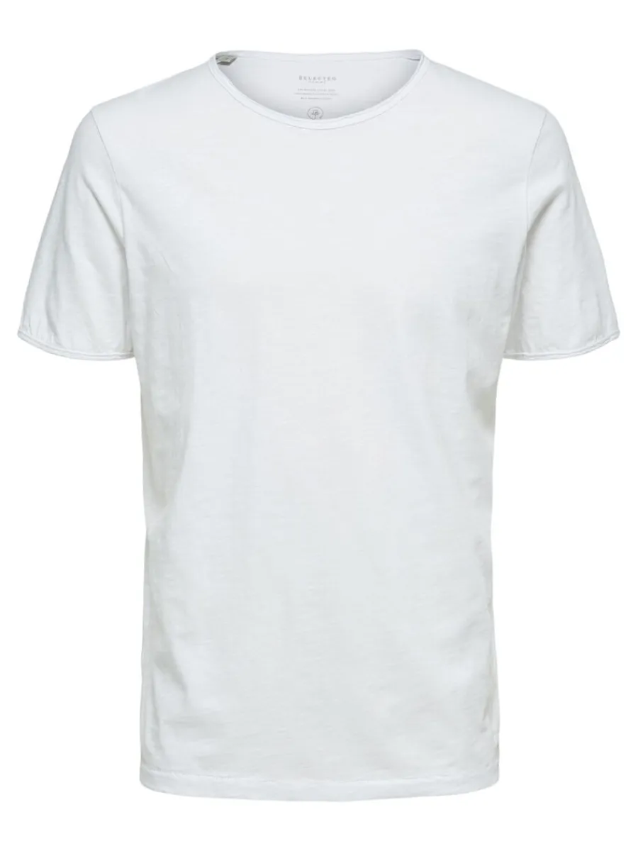 rundringad_tshirt_5.webp SELECTED RUNDRINGAD T-SHIRT White Best Sale