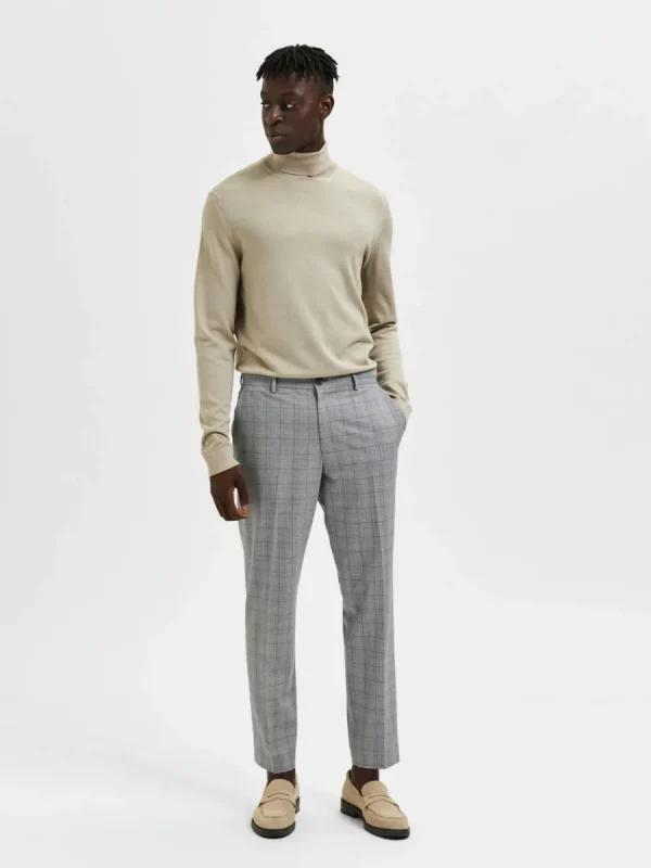 SELECTED RUTIG BYXOR Grey Cheap