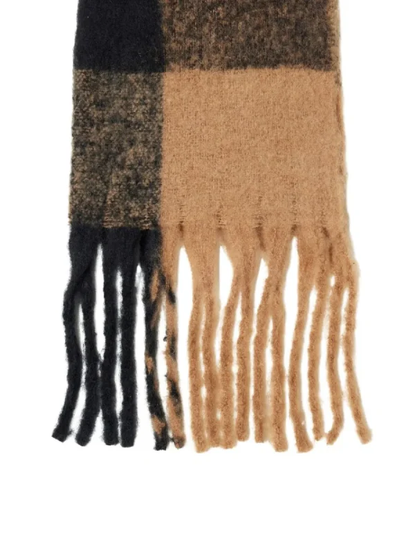 SELECTED RUTIG HALSDUK Brown Best Sale