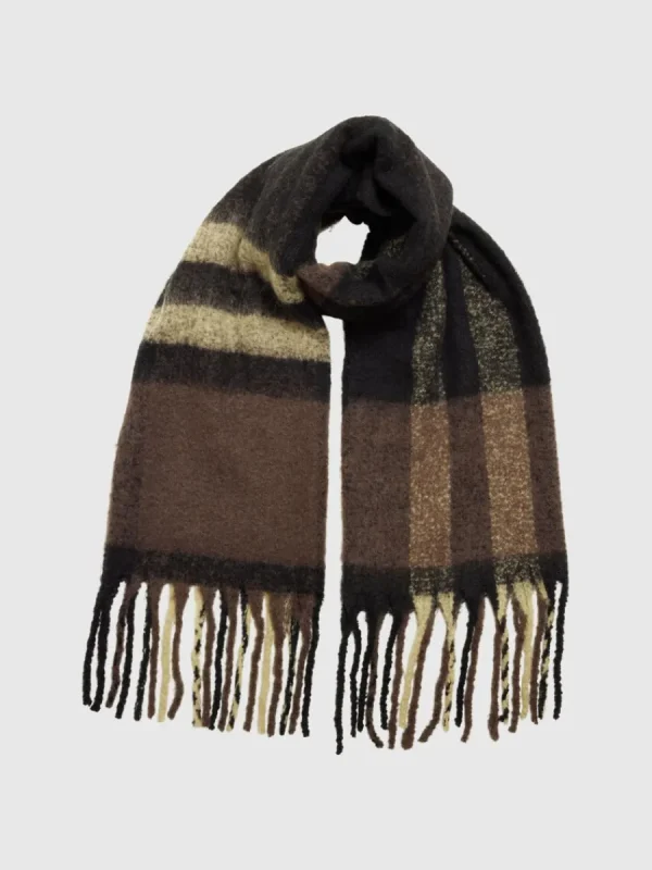 SELECTED RUTIG HALSDUK Brown Sale
