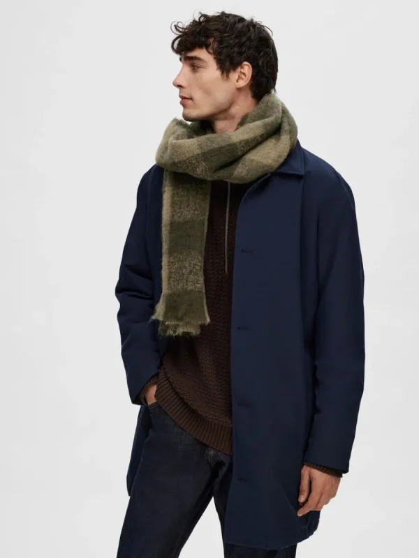 SELECTED RUTIG HALSDUK Green New