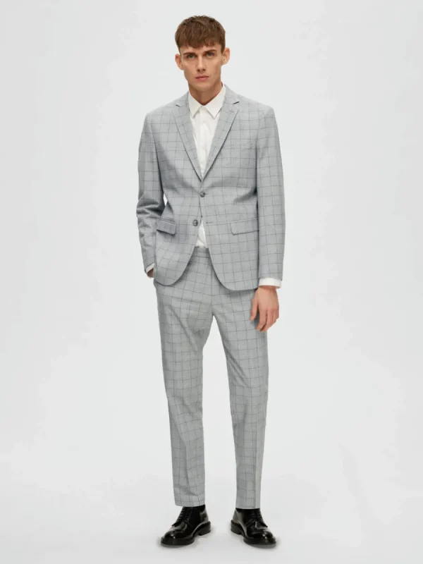 SELECTED RUTIG KAVAJ Grey Cheap
