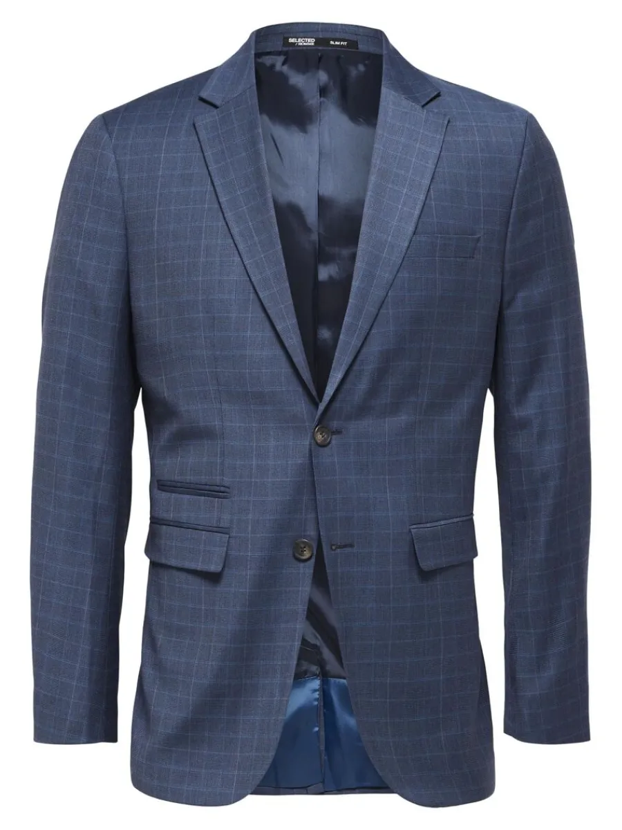 rutig_kavaj_4-3.webp SELECTED RUTIG KAVAJ Blue Best Sale