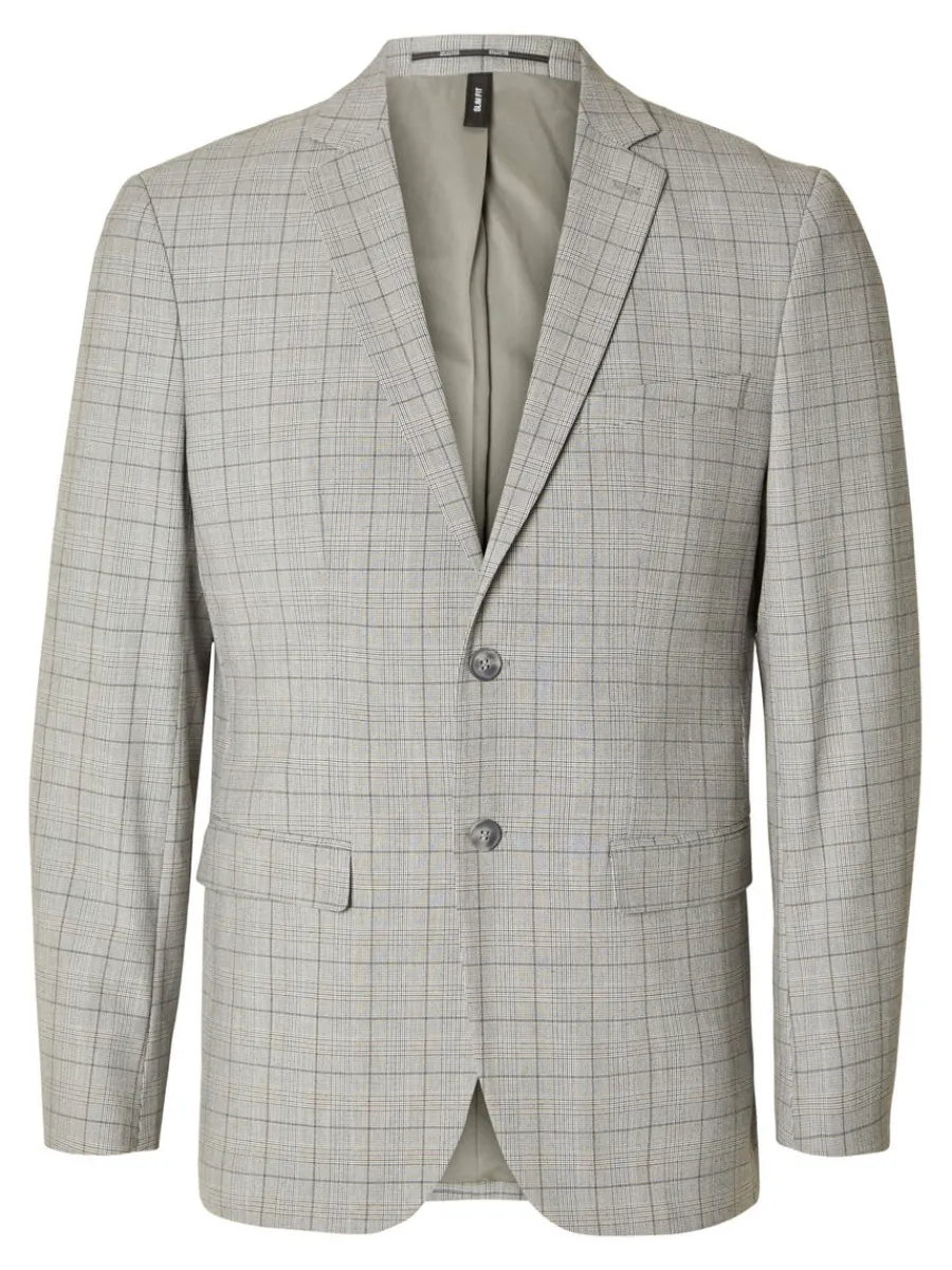 rutig_kavaj_4-5.webp SELECTED RUTIG KAVAJ Grey Cheap