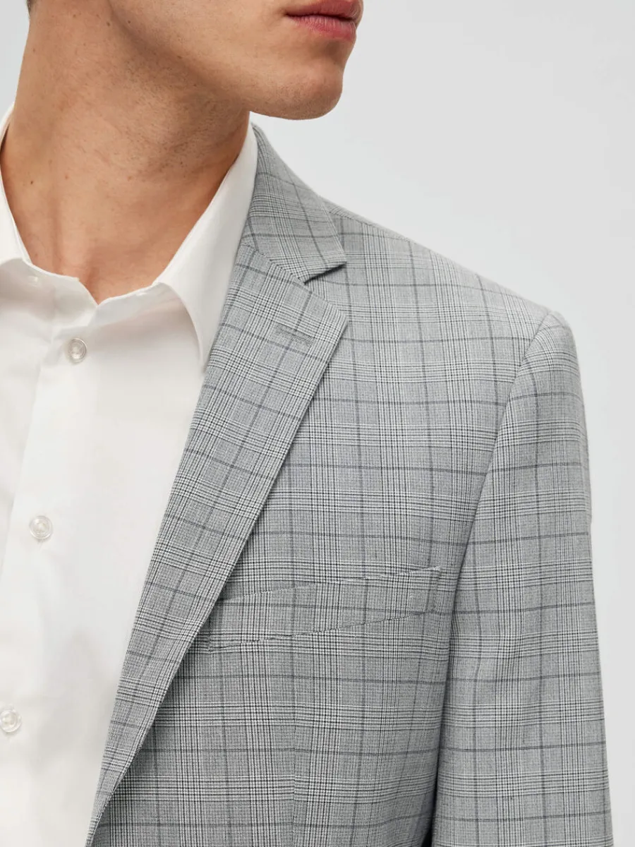 rutig_kavaj_5-5.webp SELECTED RUTIG KAVAJ Grey Cheap