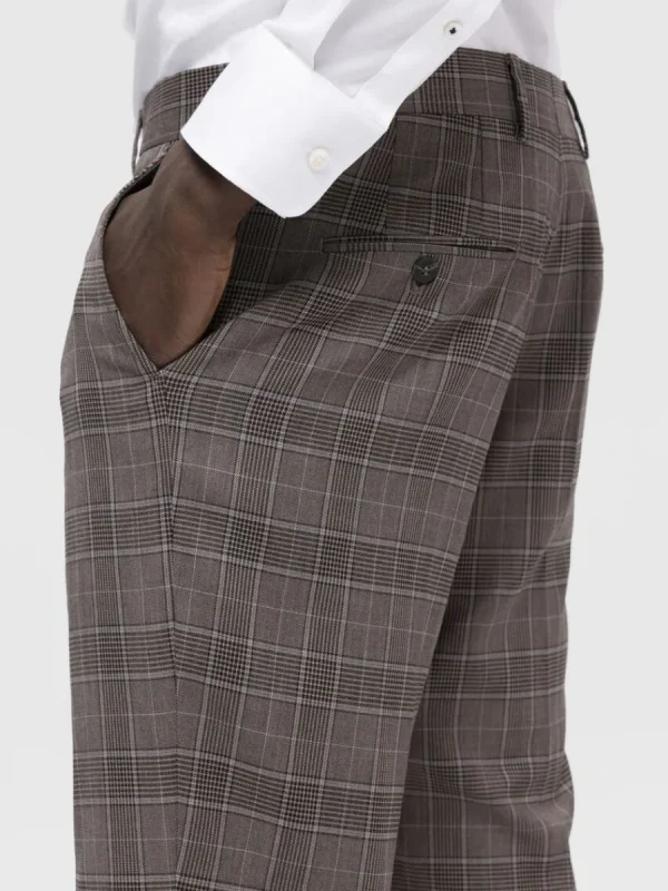 SELECTED RUTIG KOSTYMBYXOR Brown Clearance