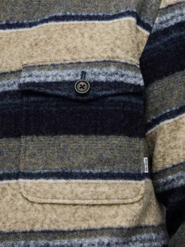 SELECTED RUTIG SHACKET Blue Clearance
