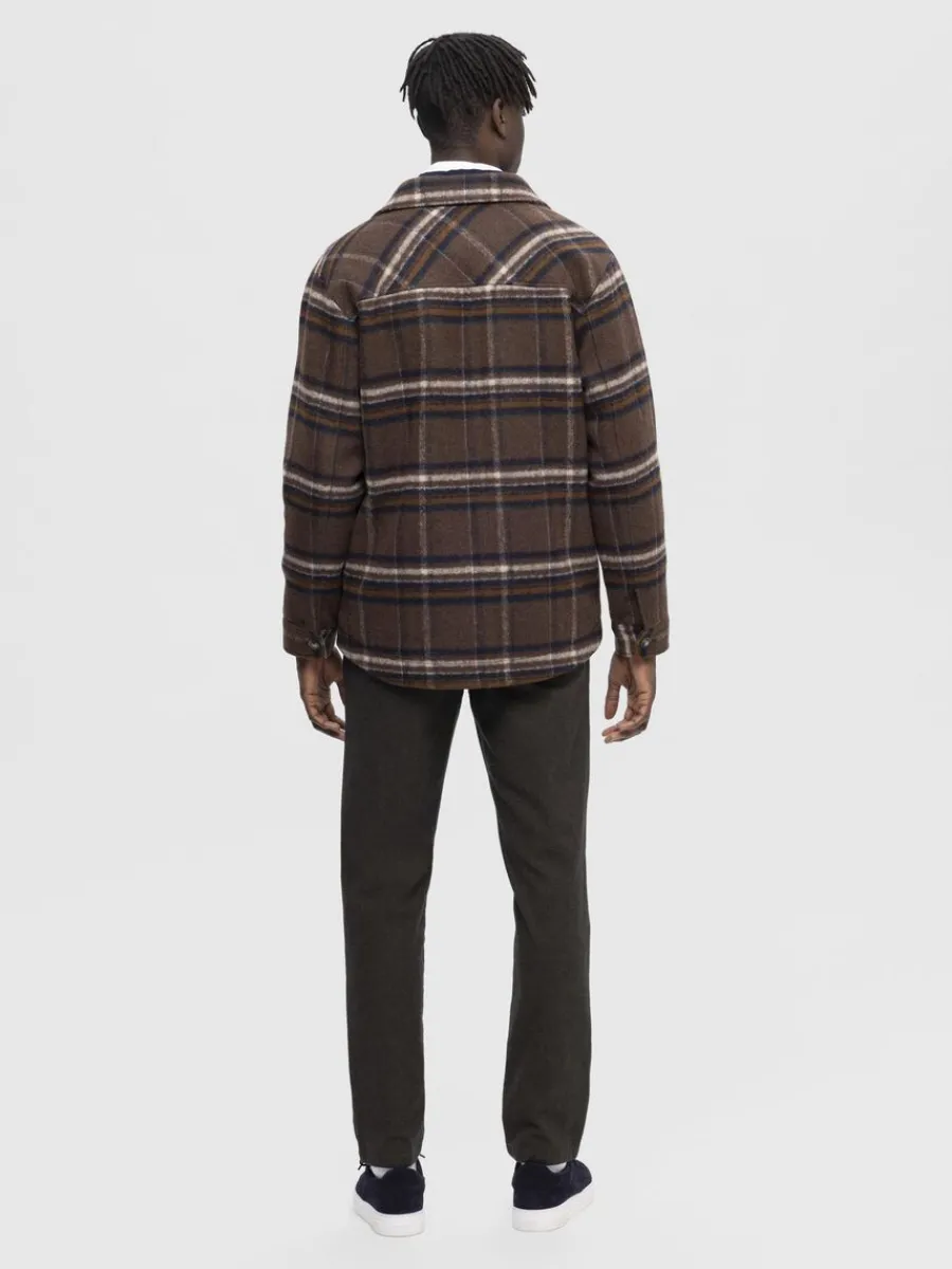 rutig_shacket_7-1.webp SELECTED RUTIG SHACKET Brown Flash Sale