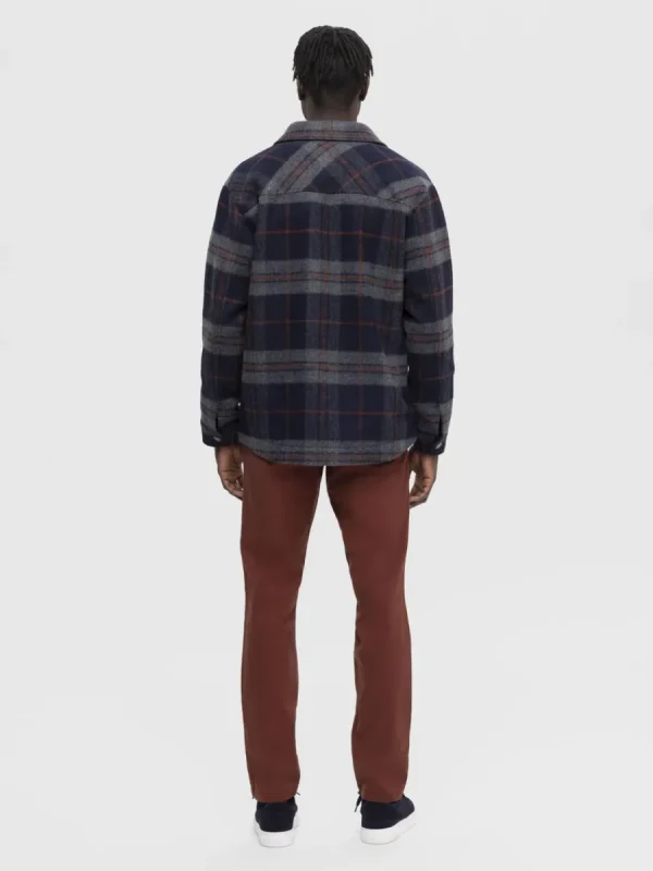 SELECTED RUTIG SHACKET Blue Outlet