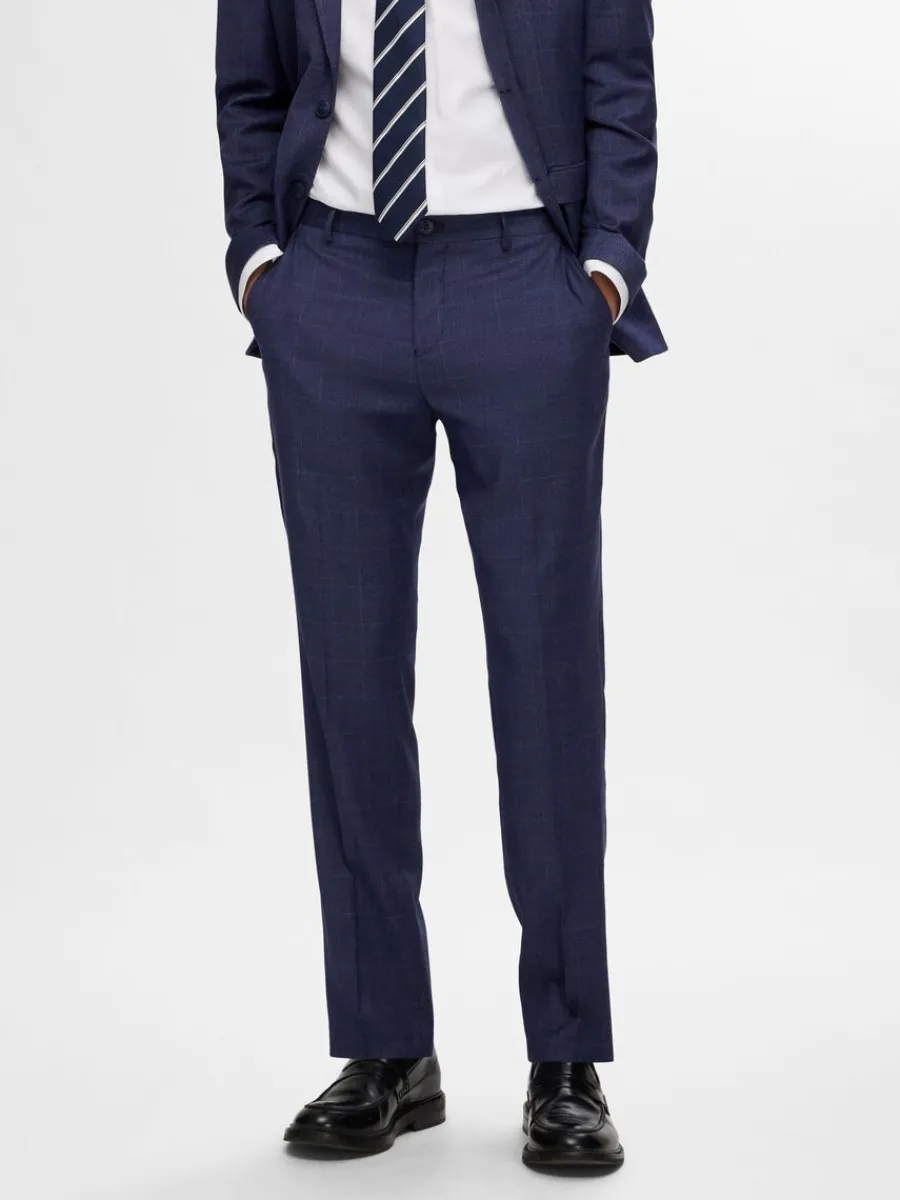 rutig_slim_fit_kostymbyxo_0.webp SELECTED RUTIG SLIM FIT KOSTYMBYXOR Blue Online
