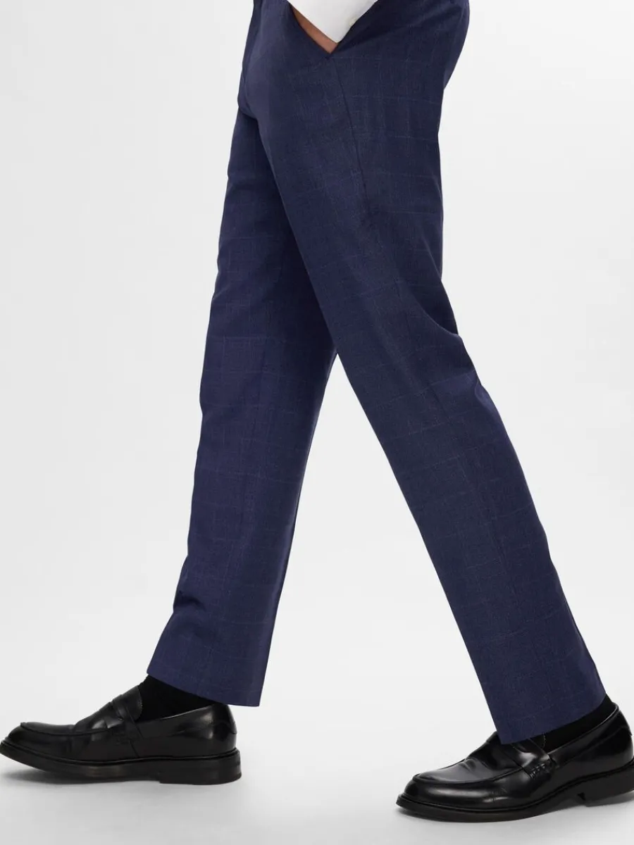 rutig_slim_fit_kostymbyxo_3.webp SELECTED RUTIG SLIM FIT KOSTYMBYXOR Blue Online