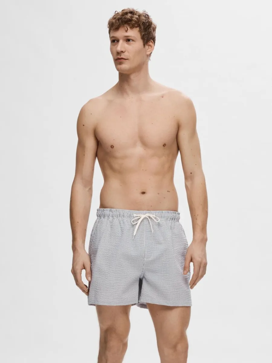 seersucker_badshorts_2.webp SELECTED SEERSUCKER BADSHORTS Blue Online