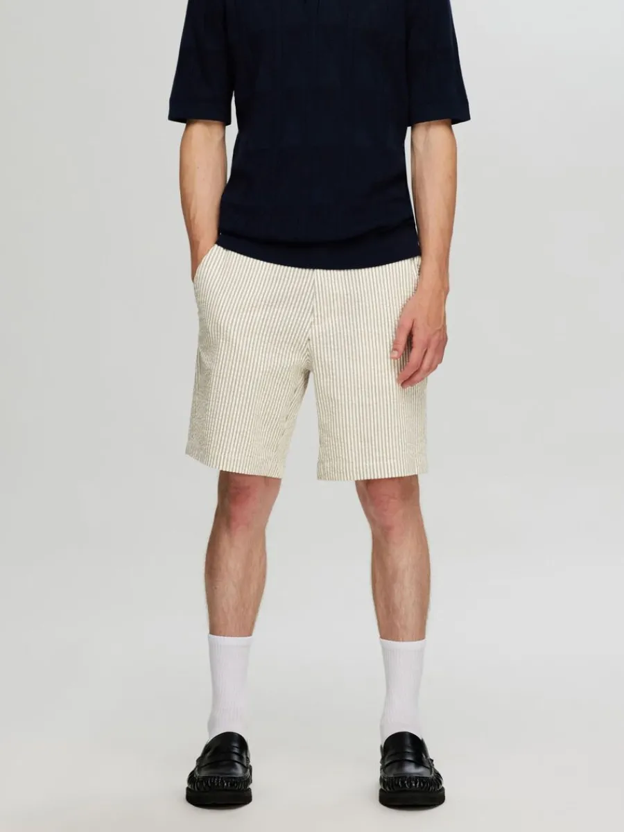 seersucker_shorts_0-2.webp SELECTED SEERSUCKER SHORTS Green Sale