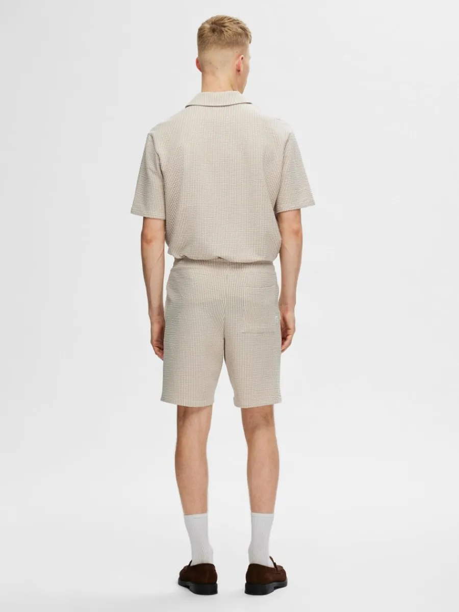 seersucker_shorts_1-5.webp SELECTED SEERSUCKER SHORTS Beige Cheap