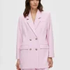 SELECTED SKRÄDDARSYDDA - ENKELKNÄPPT KAVAJ Pink Store