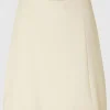 SELECTED SKRÄDDARSYDDA - MINIKJOL Beige Fashion