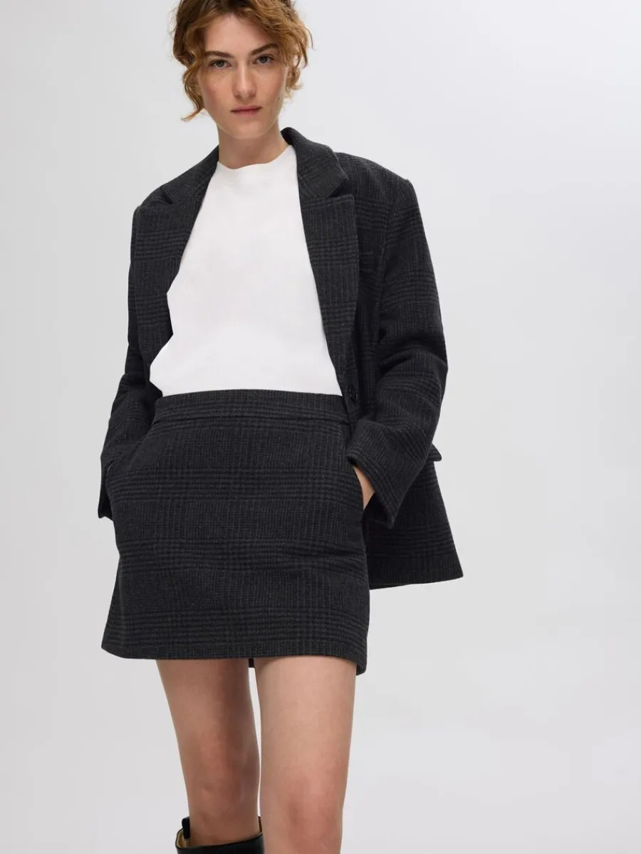 skrddarsydda__minikjol_3.webp SELECTED SKRÄDDARSYDDA - MINIKJOL Grey Best Sale