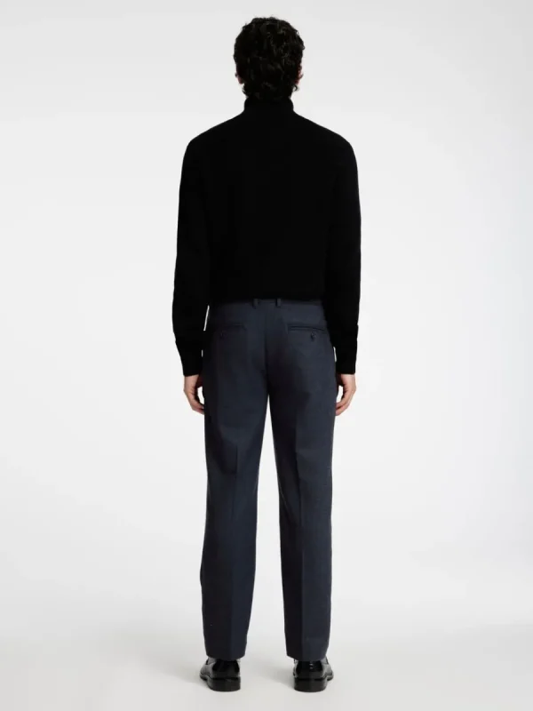 SELECTED SKRÄDDARSYDDA - RAKA BYXOR Blue Flash Sale