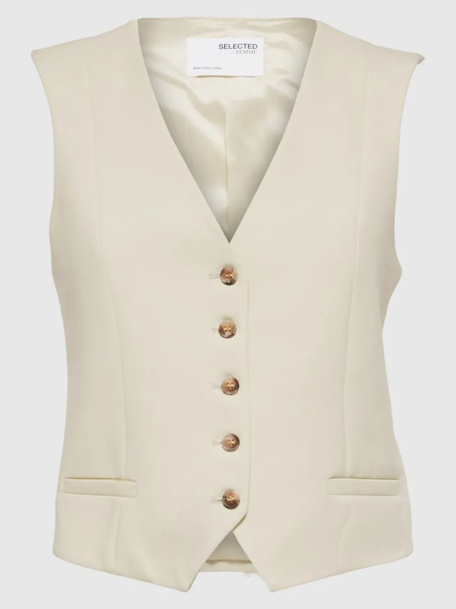 skrddarsydda__vst_5.webp SELECTED SKRÄDDARSYDDA - VÄST Beige Online