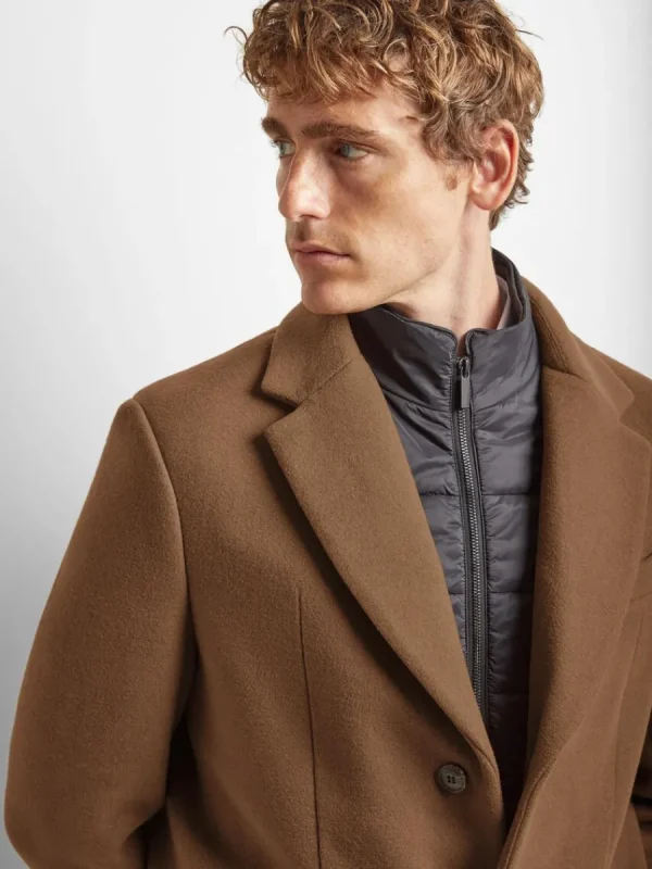 SELECTED SKRÄDDARSYDDA - YLLEKAPPA Brown Sale