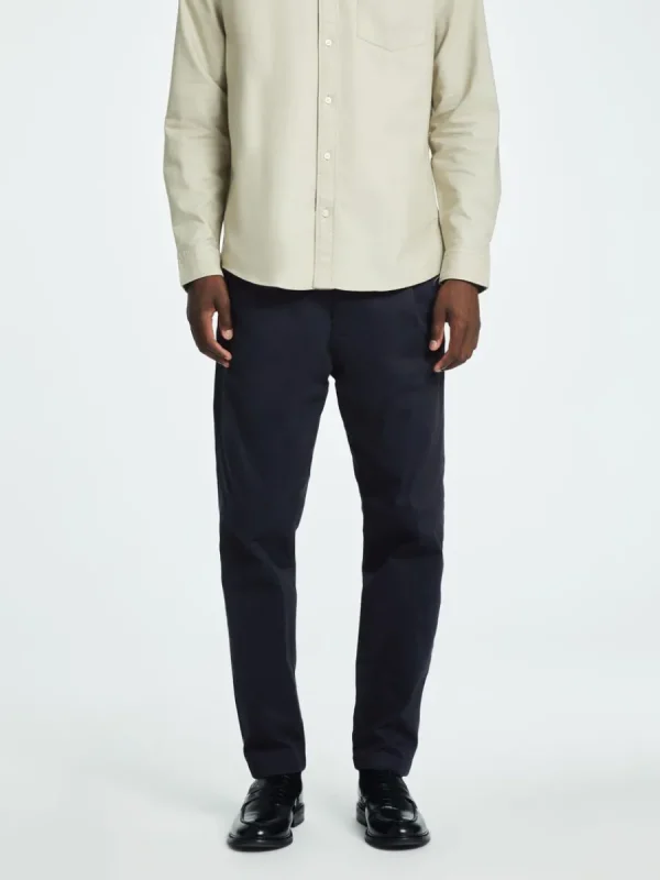 SELECTED 172 SLIM AVSMALNANDE BYXOR Blue Outlet