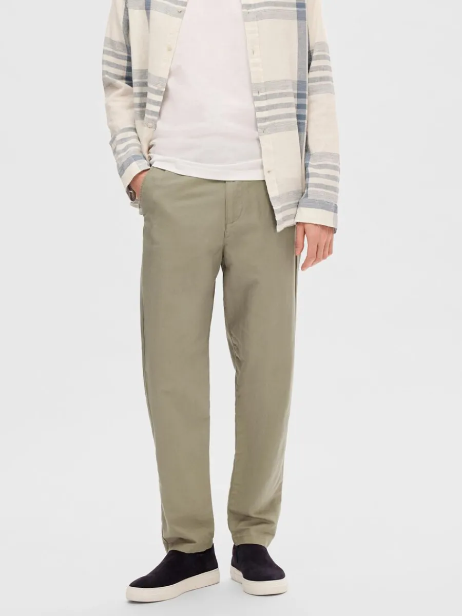 slim_fit_avsmalnande_byx_0.webp SELECTED 172 SLIM FIT AVSMALNANDE BYXOR Green Best