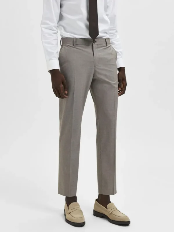 SELECTED SLIM FIT BYXOR Brown New