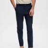 SELECTED 175 SLIM FIT BYXOR Blue Store